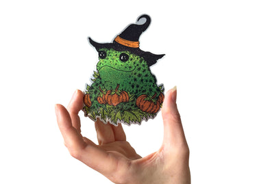 Witch Toad Limited Edition Sticker