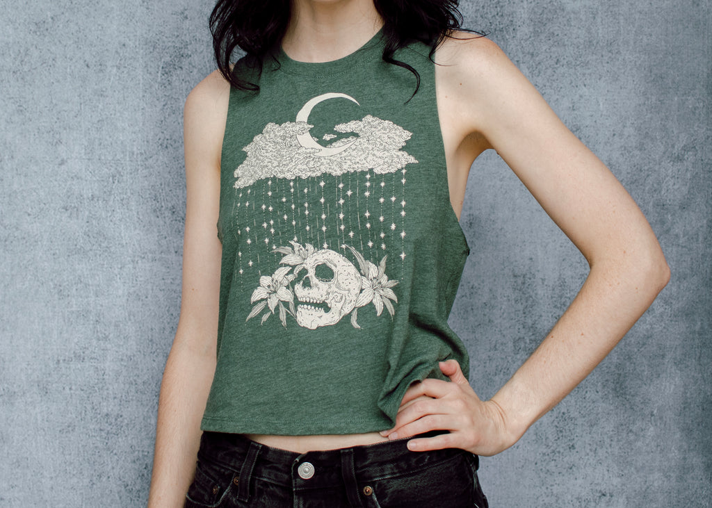 Storm and Skull Crop Tank