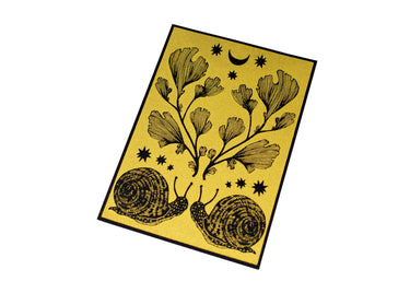 Snails Tiny Shrine Print