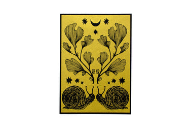 Snails Tiny Shrine Print