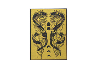 Snakes Tiny Shrine Print