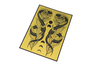 Snakes Tiny Shrine Print