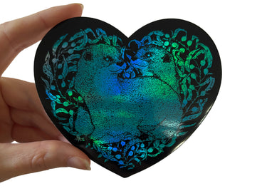 Otters in Love Sticker