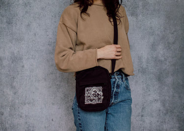 Salamander and Rosehips Mini Satchel Bag