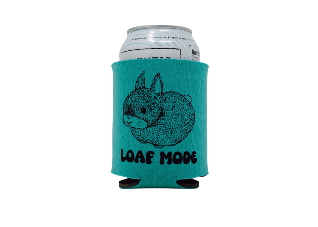 Teal Rabbit Can Holder
