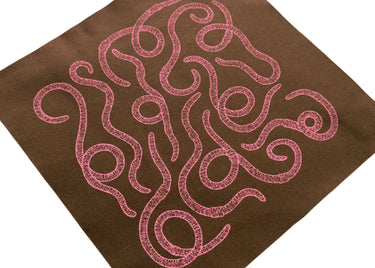 Worm Pattern Back Patch