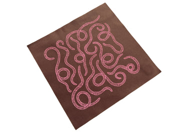 Worm Pattern Back Patch