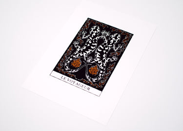 The Traveler Tarot Print