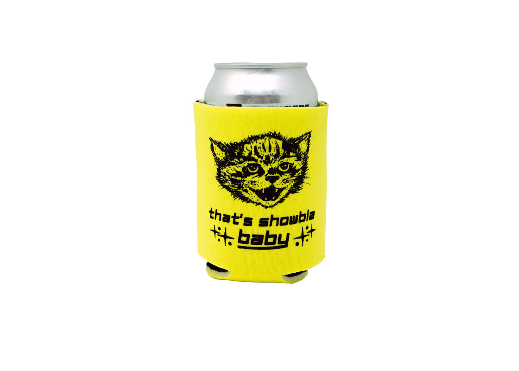 Yellow Cat Can Holder