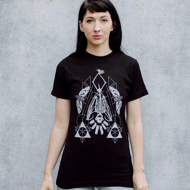 Hanging Bat Skeleton T-Shirt