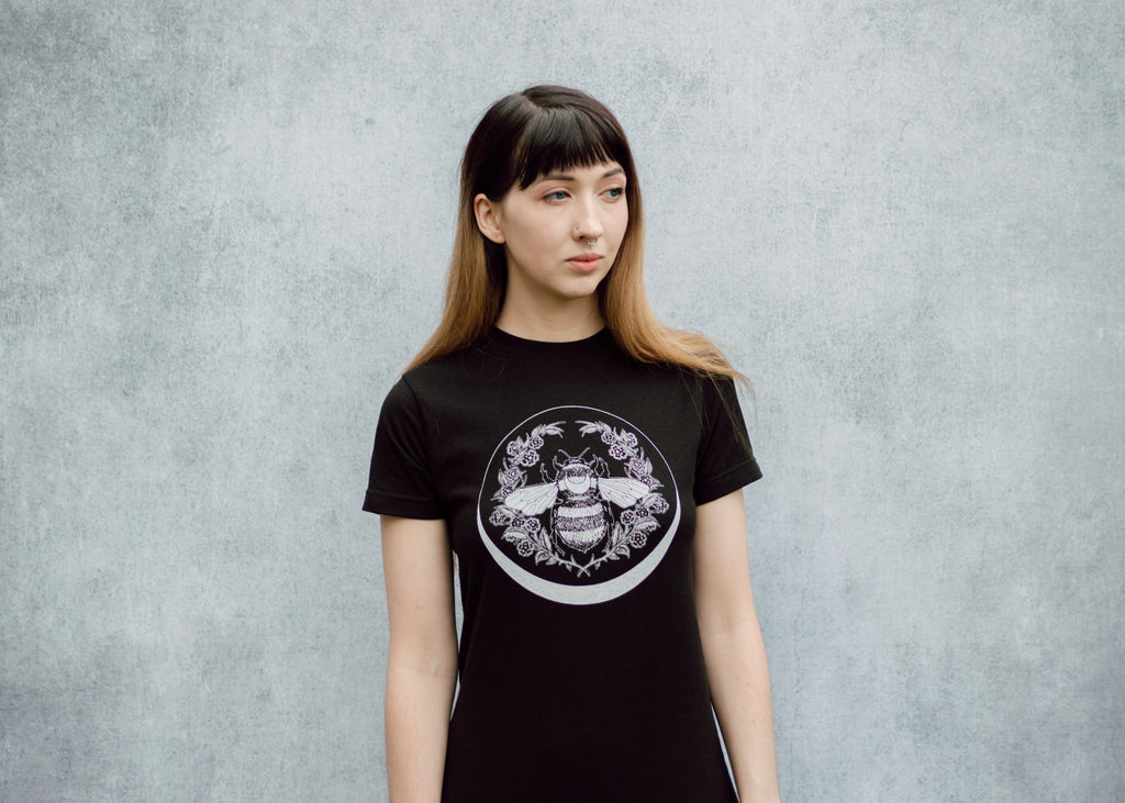 Honey Bee and Crescent T-Shirt