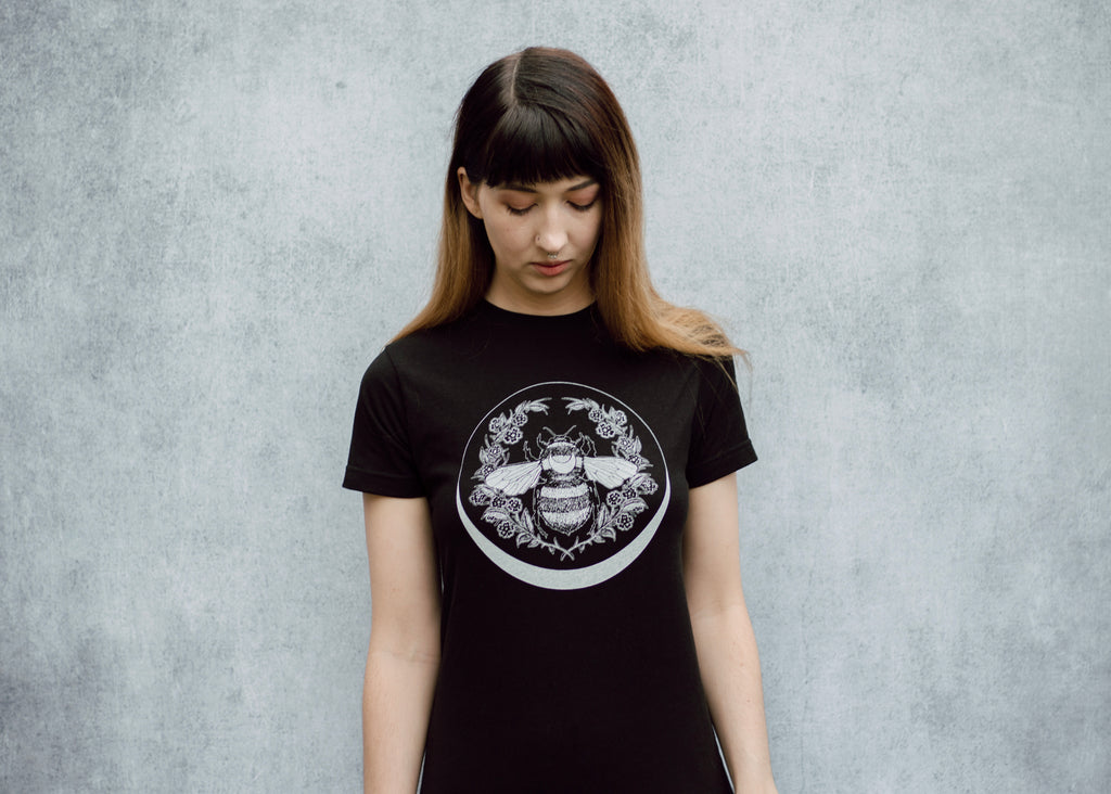 Honey Bee and Crescent T-Shirt