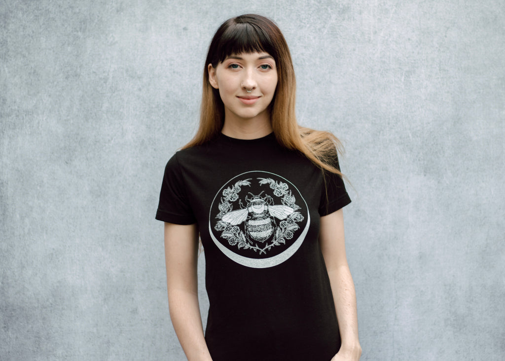 Honey Bee and Crescent T-Shirt