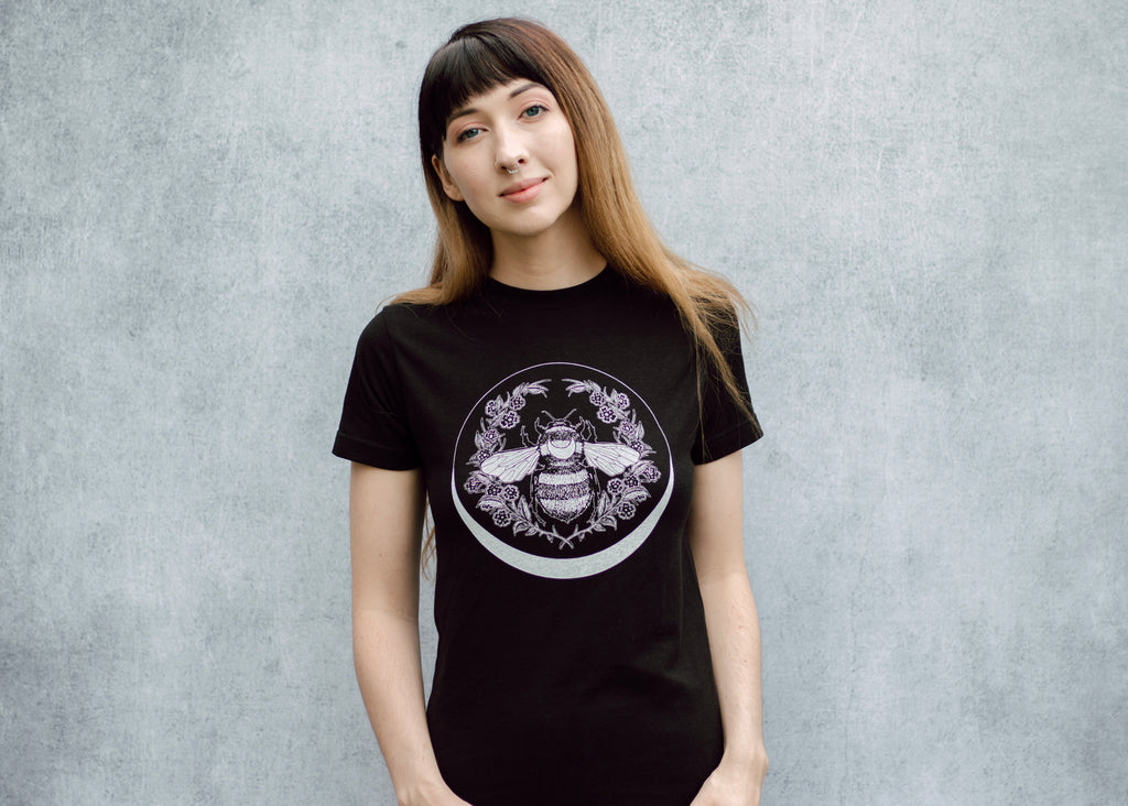 Honey Bee and Crescent T-Shirt