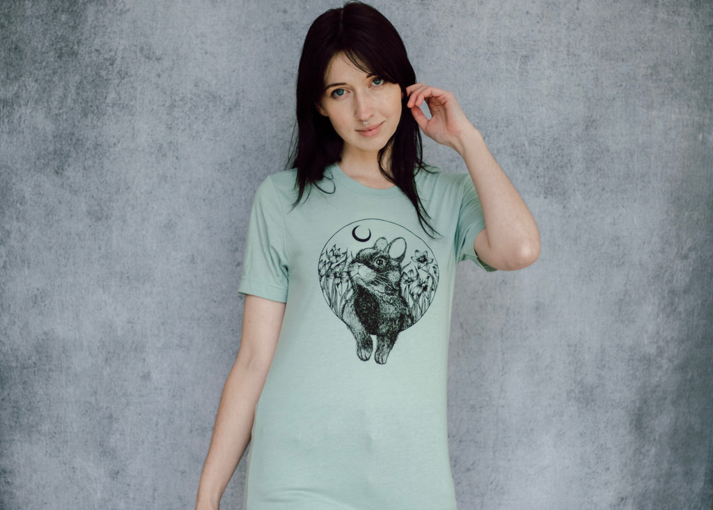 Rabbit and Moon T-Shirt