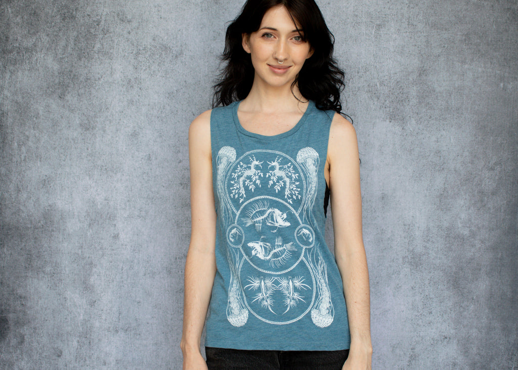 Deep Blue Sea Muscle Tank