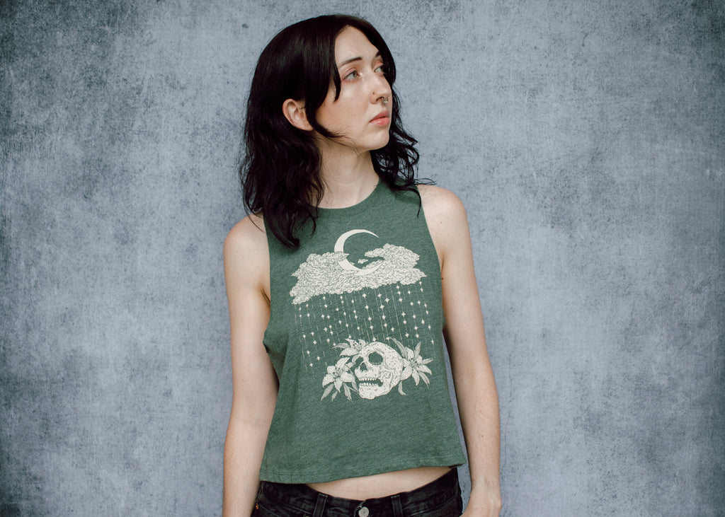 Storm and Skull Crop Tank