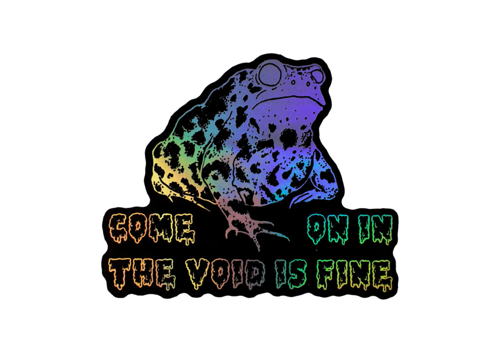 Void Toad Sticker