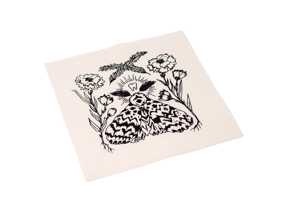 Moth and Floral Shrine Patch