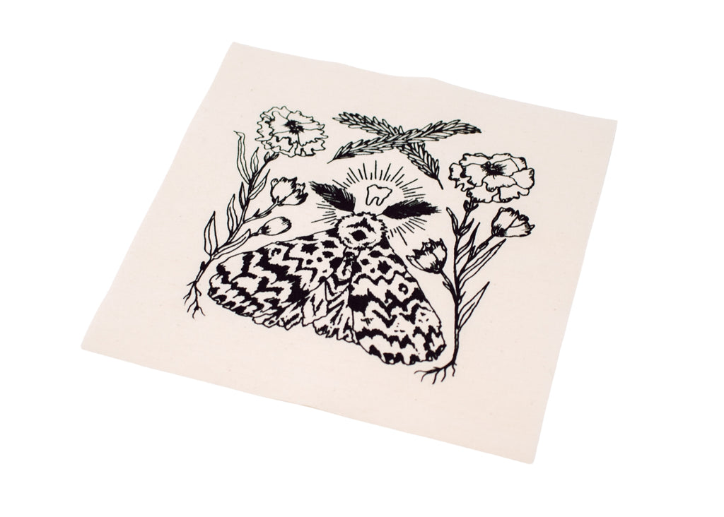 Moth and Floral Shrine Patch
