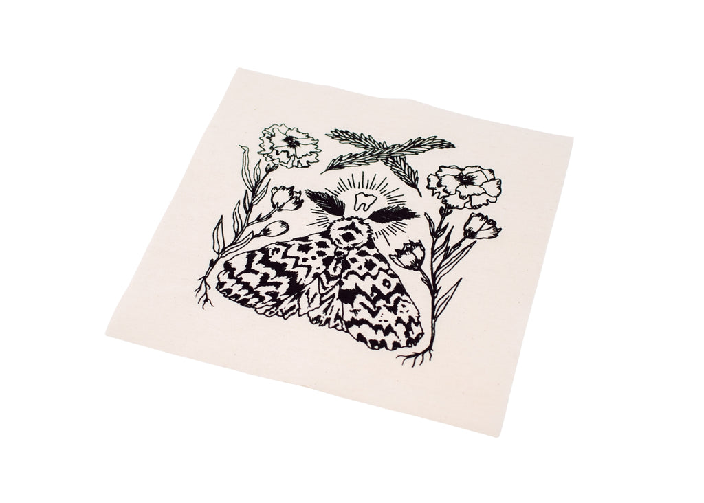 Moth and Floral Shrine Patch