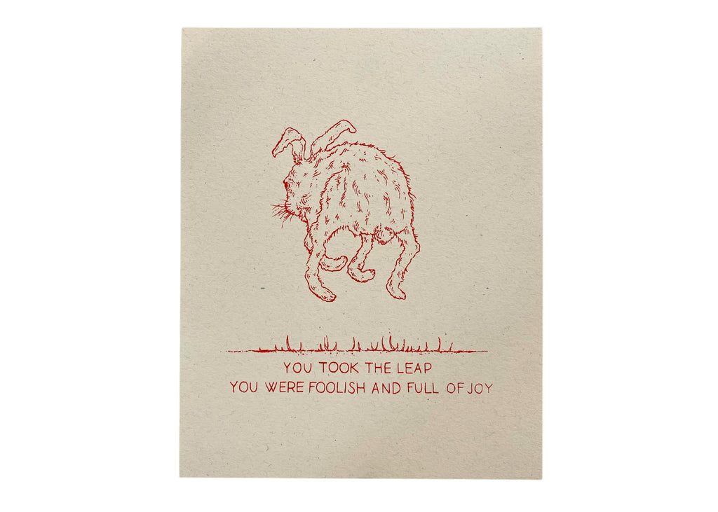 Joy Rabbit Print
