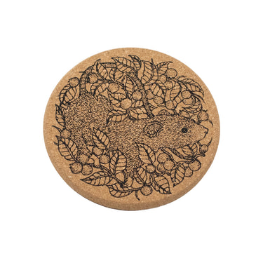 Mouse and Berry Coasters