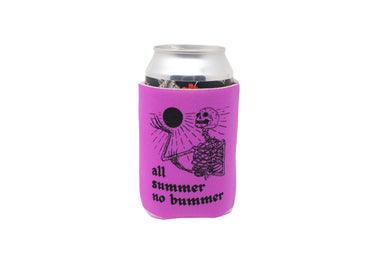 Purple Skeleton Can Holder