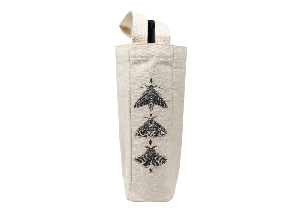 Moths and Stars Wine Tote