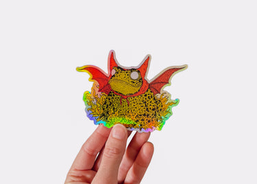 Devil Toad Sticker