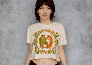 Garden Party Crop Tee