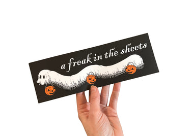 Halloween Millipede Bumper Sticker