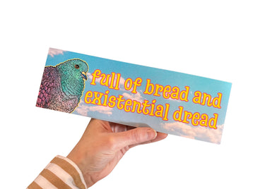 Pigeon Bumper Sticker