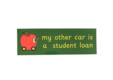 Student Loan Bumper Sticker