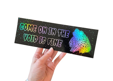 Void Toad Bumper Sticker