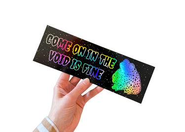 Void Toad Bumper Sticker