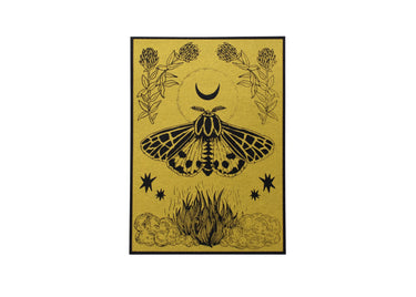 Tiger Moth Tiny Shrine Print