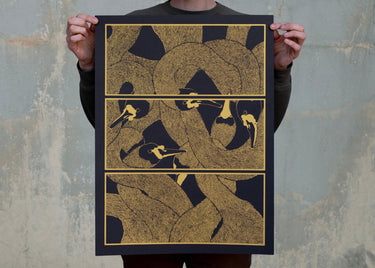 Golden Swans Poster