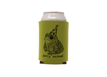 Green Party Animal Can Holder