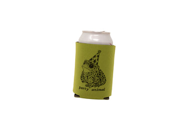 Green Party Animal Can Holder