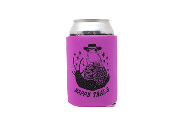 Purple Frog Can Holder