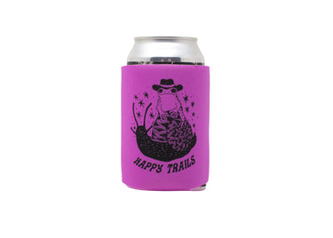 Purple Frog Can Holder