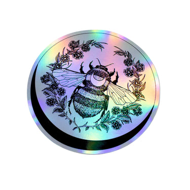 Bee and Crescent Sticker