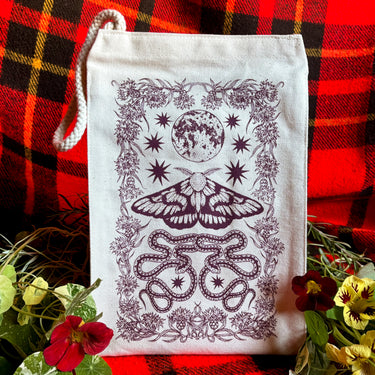 Moth Shrine Reusable Lunch Bag