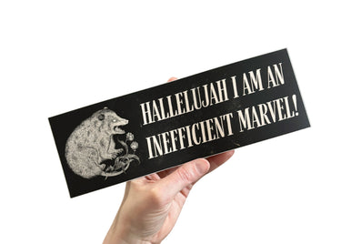 Marvelous Possum Bumper Sticker