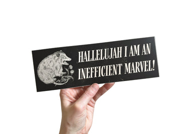 Marvelous Possum Bumper Sticker