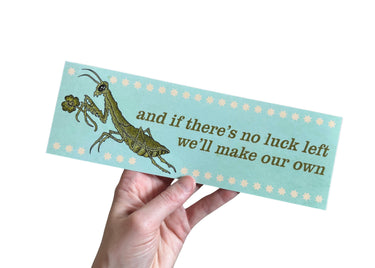 Mantis Bumper Sticker
