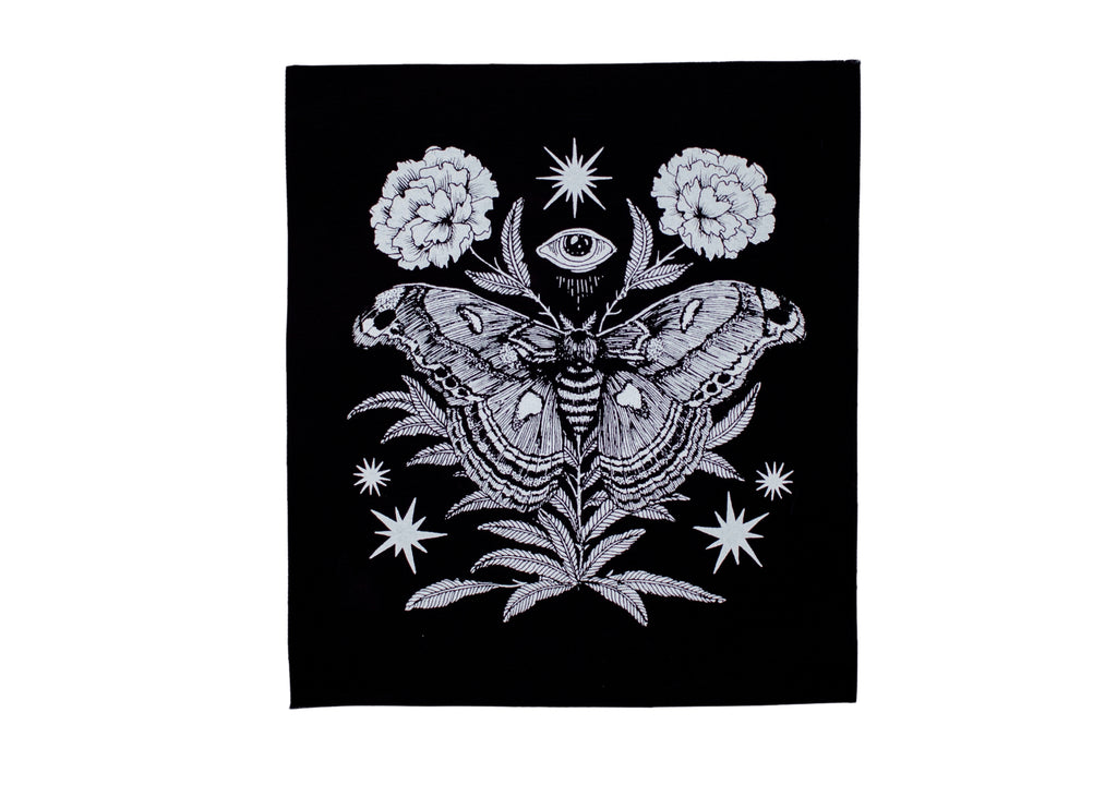 Moth and Eye Back Patch