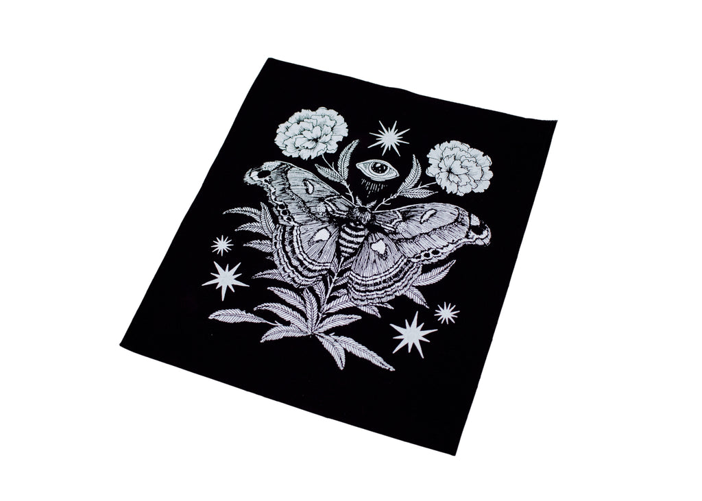 Moth and Eye Back Patch