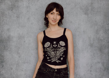 Moth and Eye Cami Crop